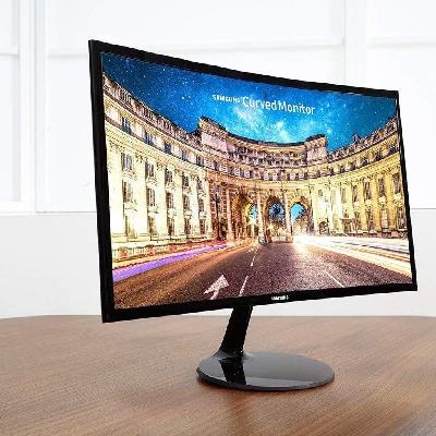 Samsung LED Backlit Computer Monitor "23.5" LS24F350FHWXXL